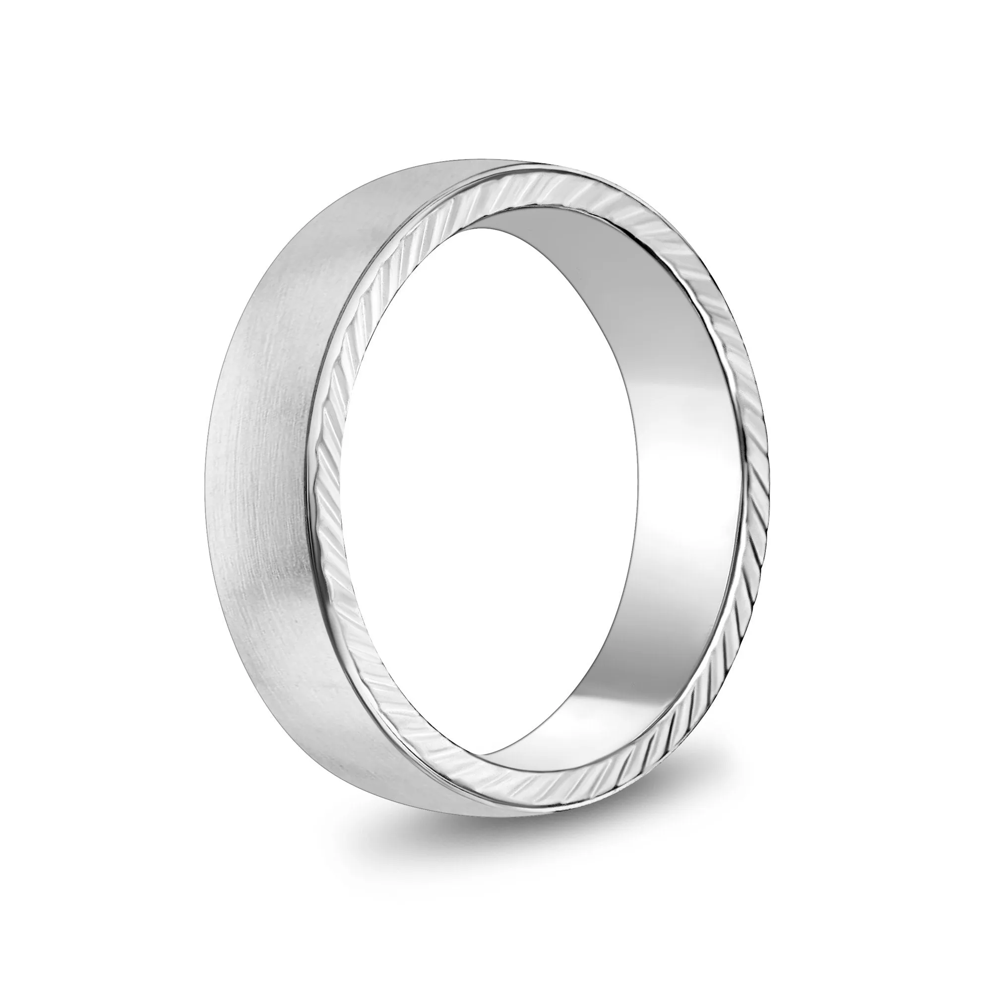 6mm Matte Flat Band