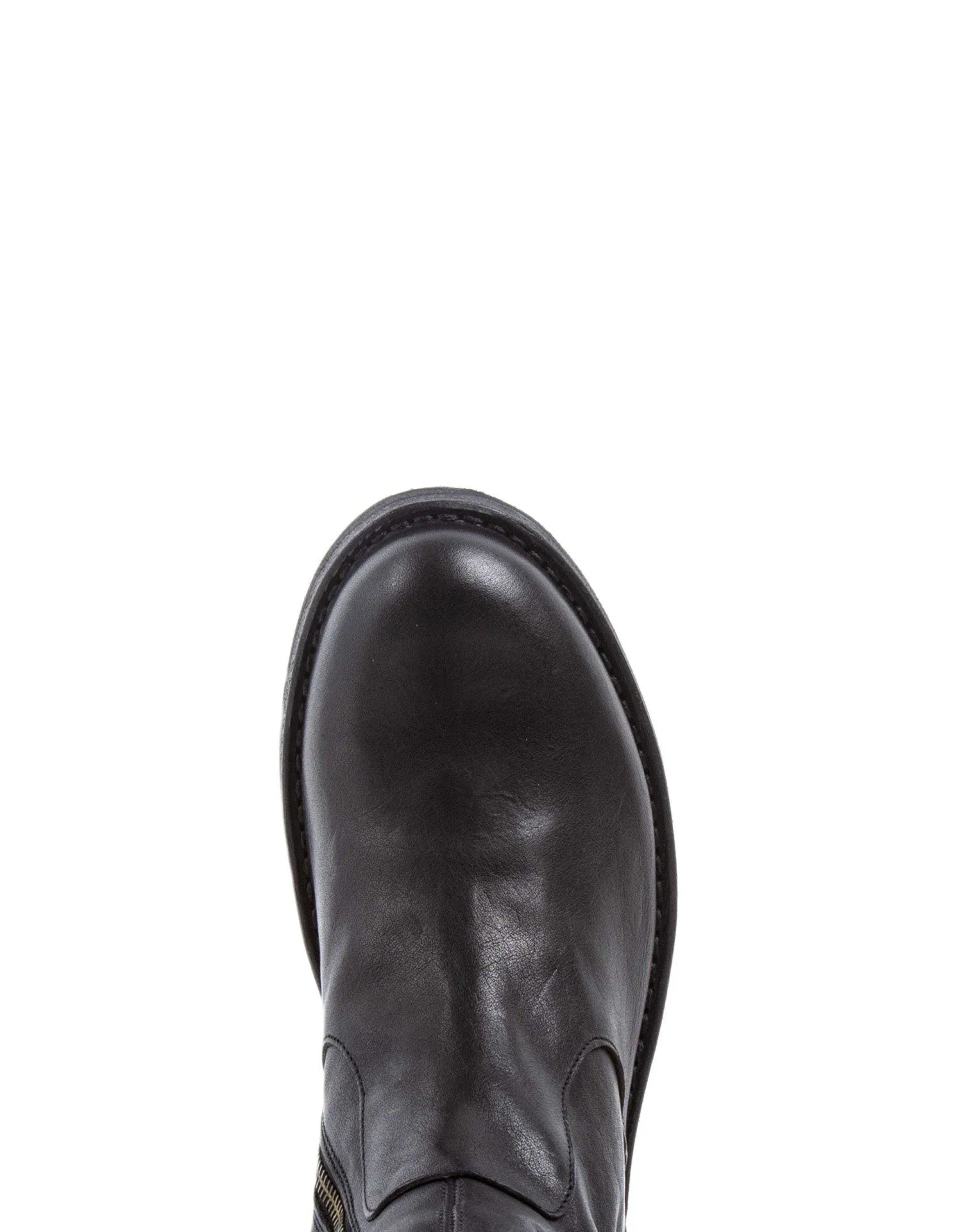 705 Black Leather Tall Boots