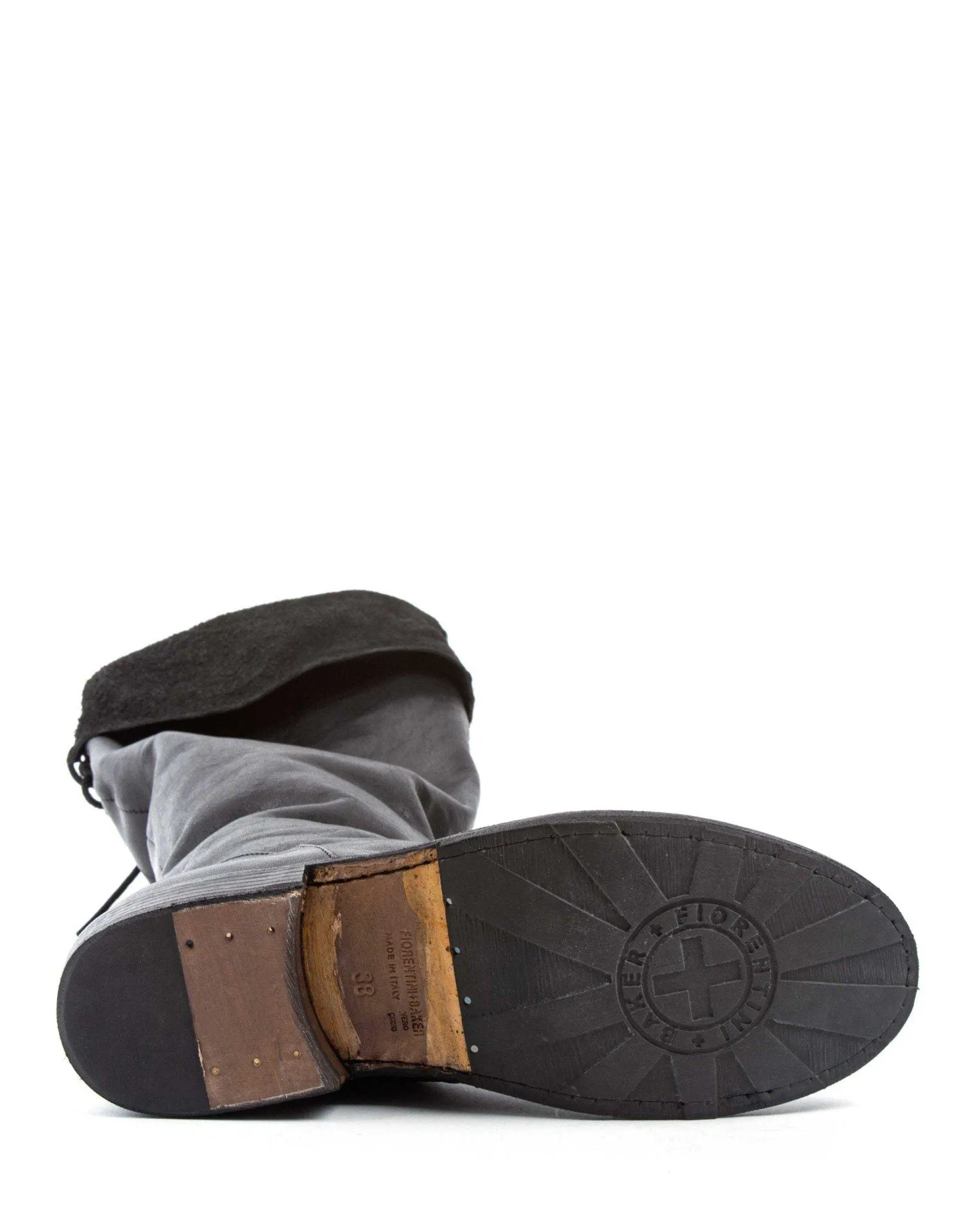705 Black Leather Tall Boots