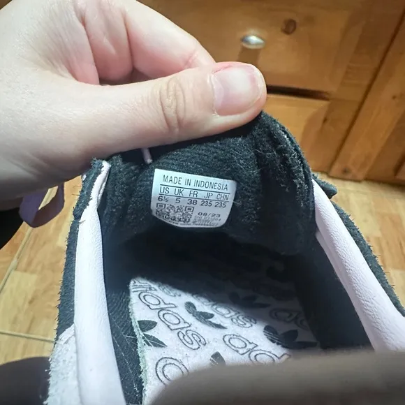 Adidas Black and White Sneakers