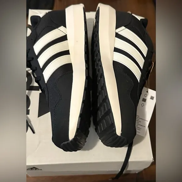 Adidas Black and White Sneakers