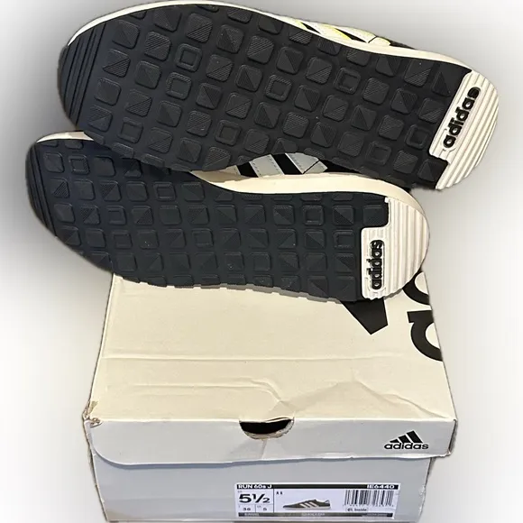 Adidas Black and White Sneakers