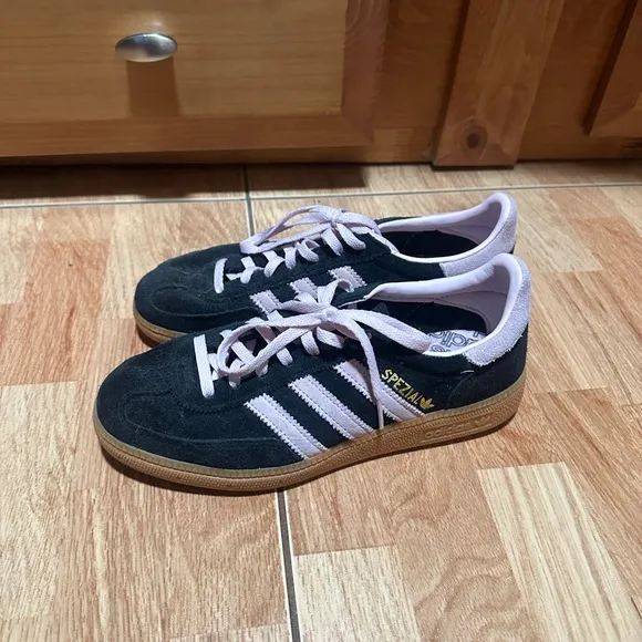 Adidas Black and White Sneakers