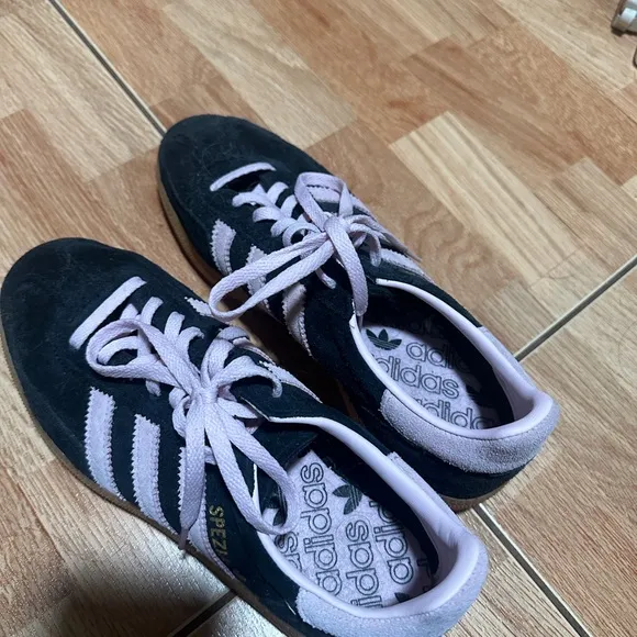 Adidas Black and White Sneakers