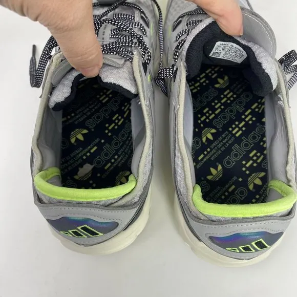 Adidas Mens FYW S-97 Sneaker Size 10.5 Light Solid Grey Torsion