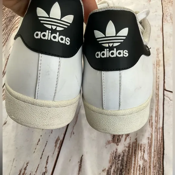 ADIDAS SIZE 19 SUPERSTAR SHELL TOE SNEAKERS