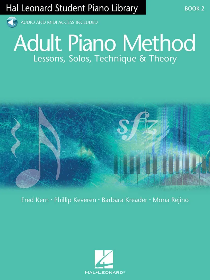 ADULT PIANO METHOD – BOOK 2 (Book & Audio Access)