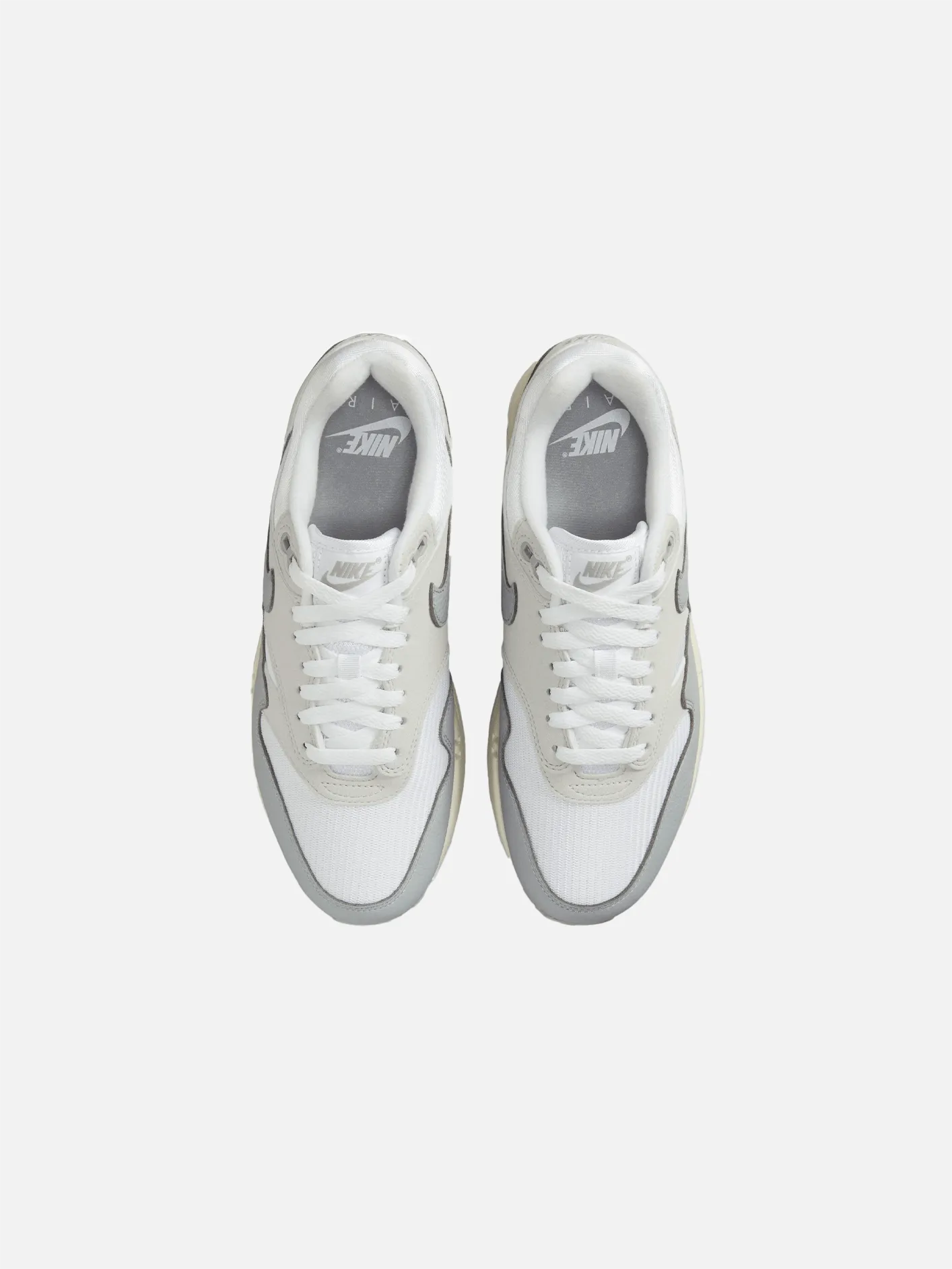 Air Max 1 87 "Pure Platinum/Sail/Light Smoke"