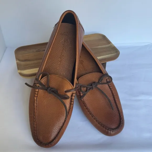 Allen Edmonds Men's Super-sport Cabin Driving Moccasin, Size: 9.5, Tan
