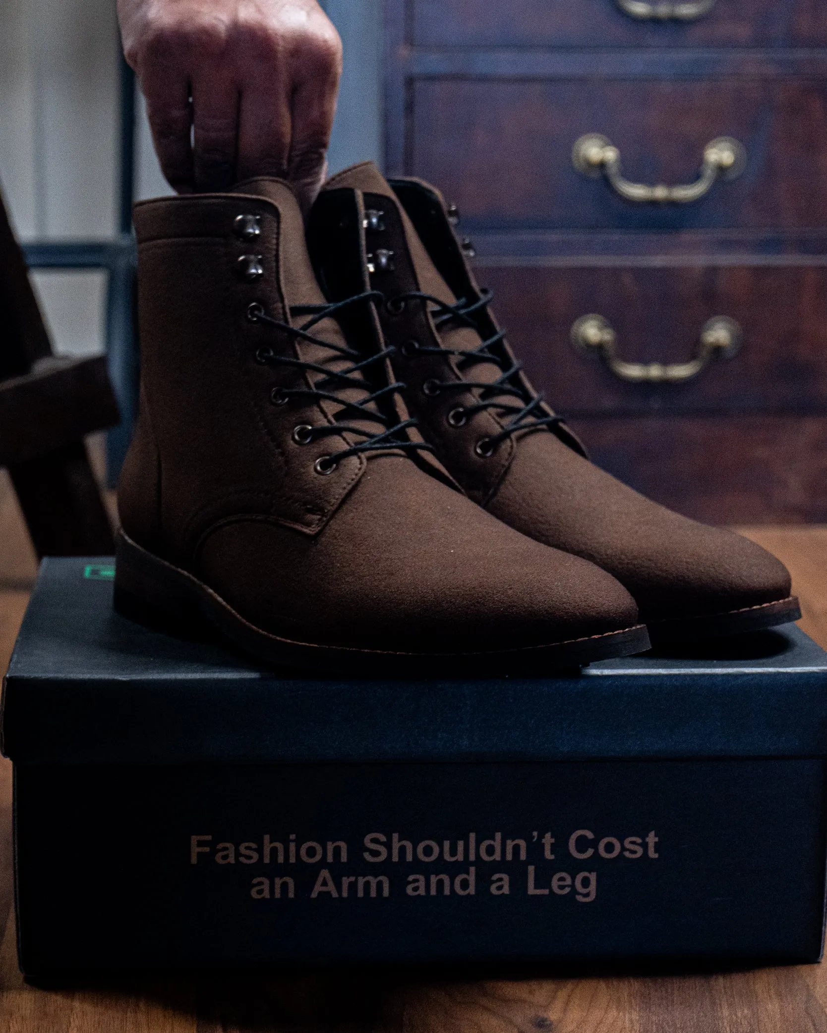 Ambassador Brown Suede Boots