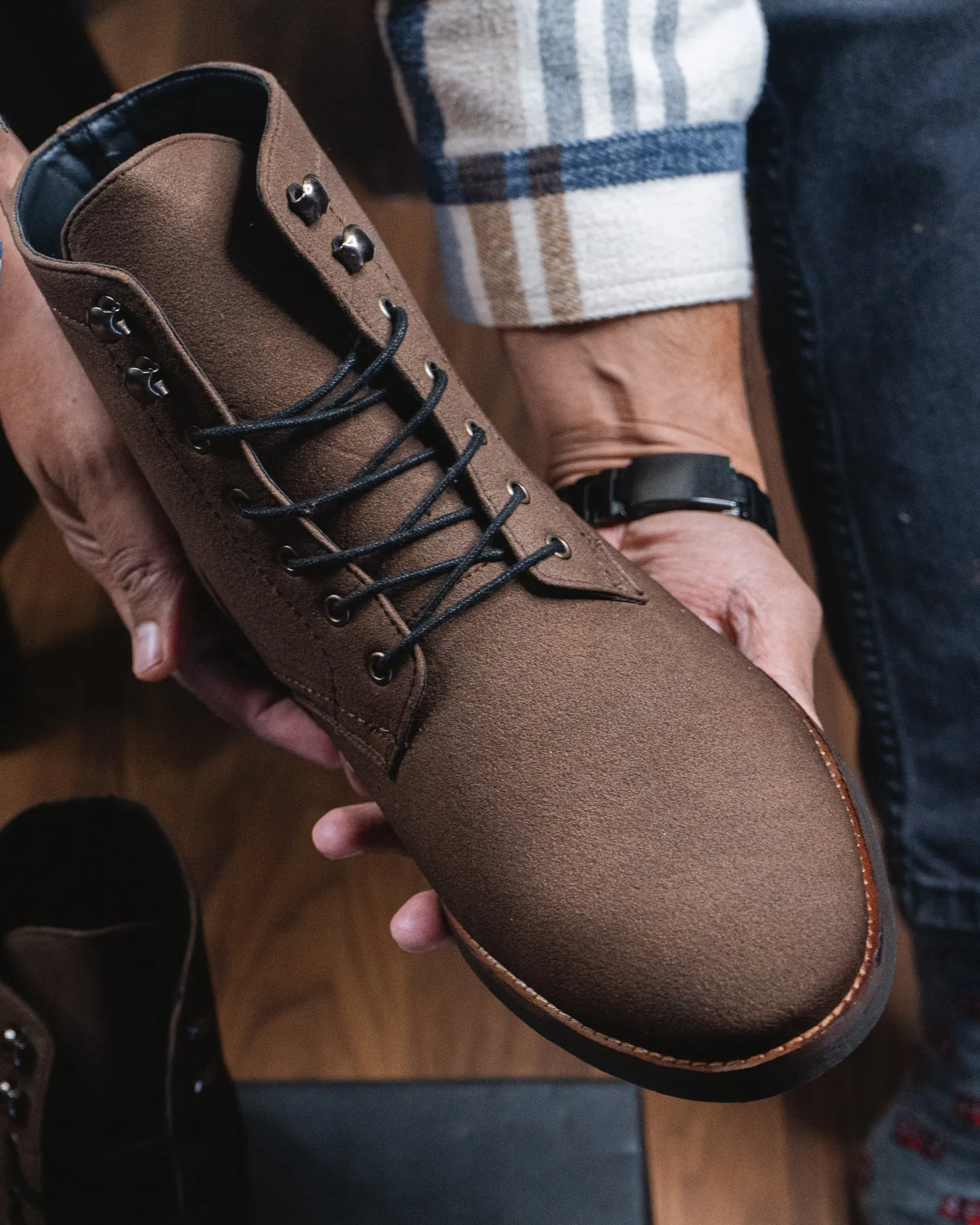 Ambassador Brown Suede Boots