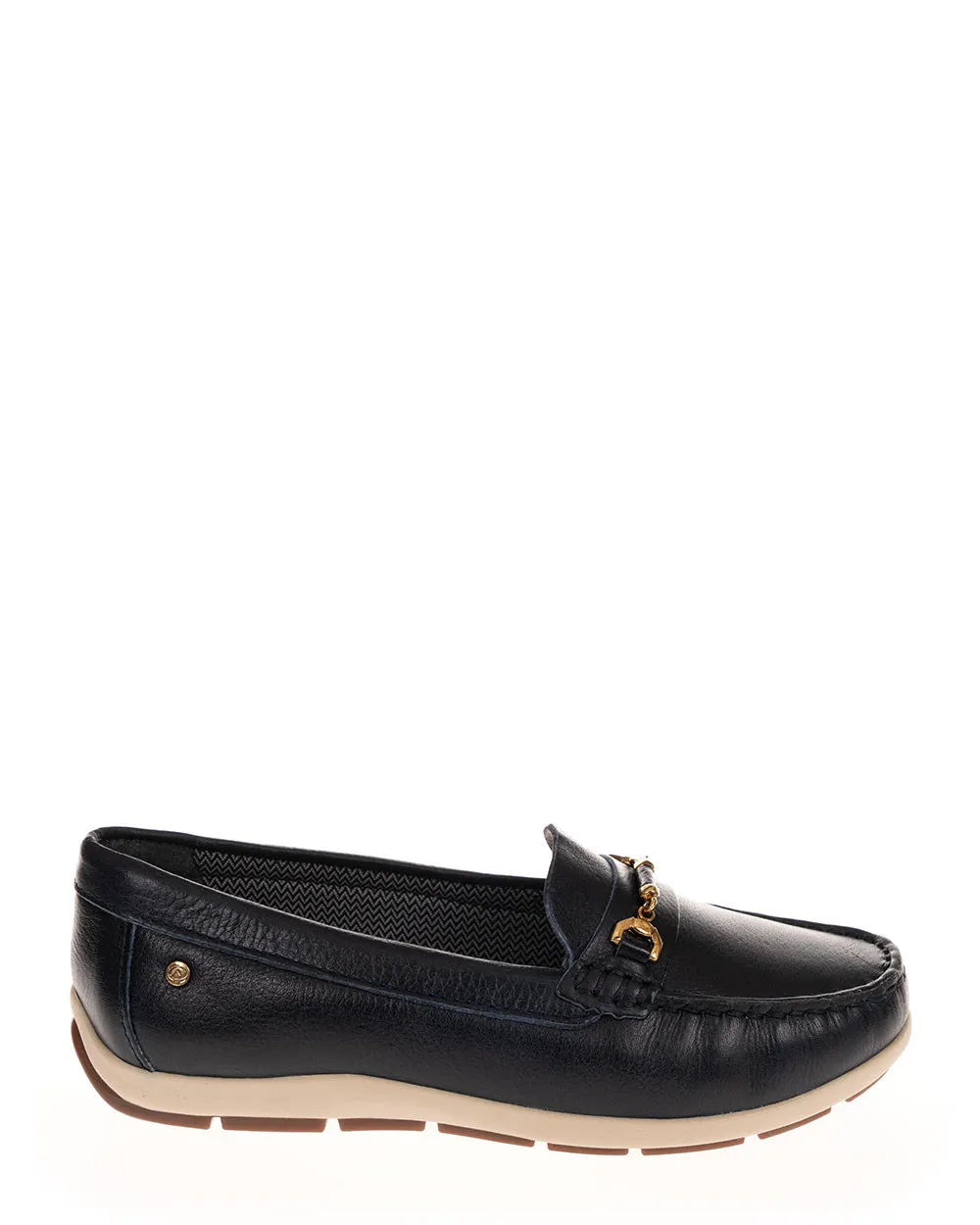 Andacco 47005 Alfa Navy Leather Casual Moccasins