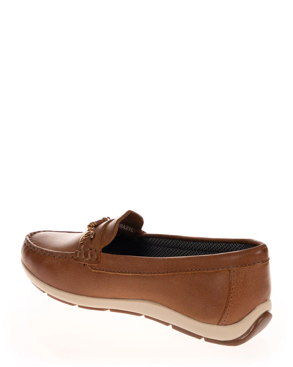 Andacco 47005 Alfa Tan Leather Casual Moccasins
