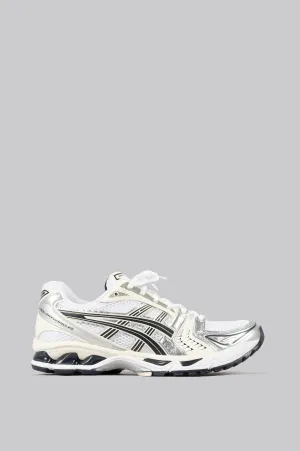 ASICS GEL-KAYANO 14 WOMENS WHITE MIDNIGHT