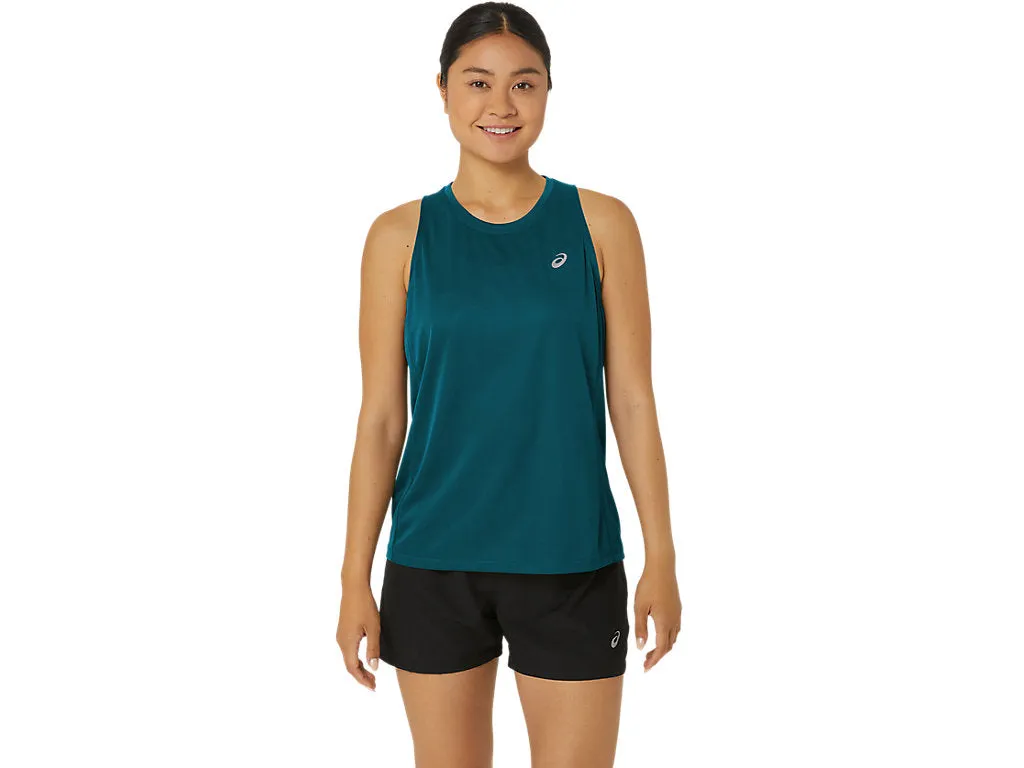 Asics Silver Tank Womens Rich Teal