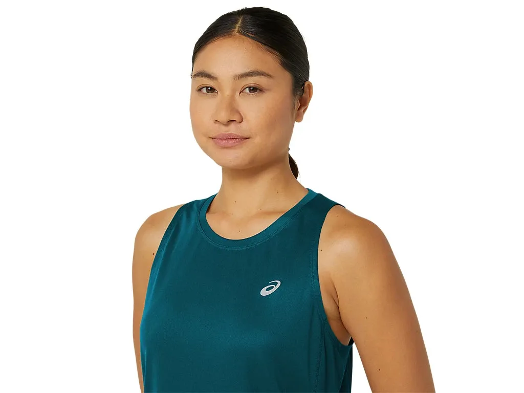 Asics Silver Tank Womens Rich Teal