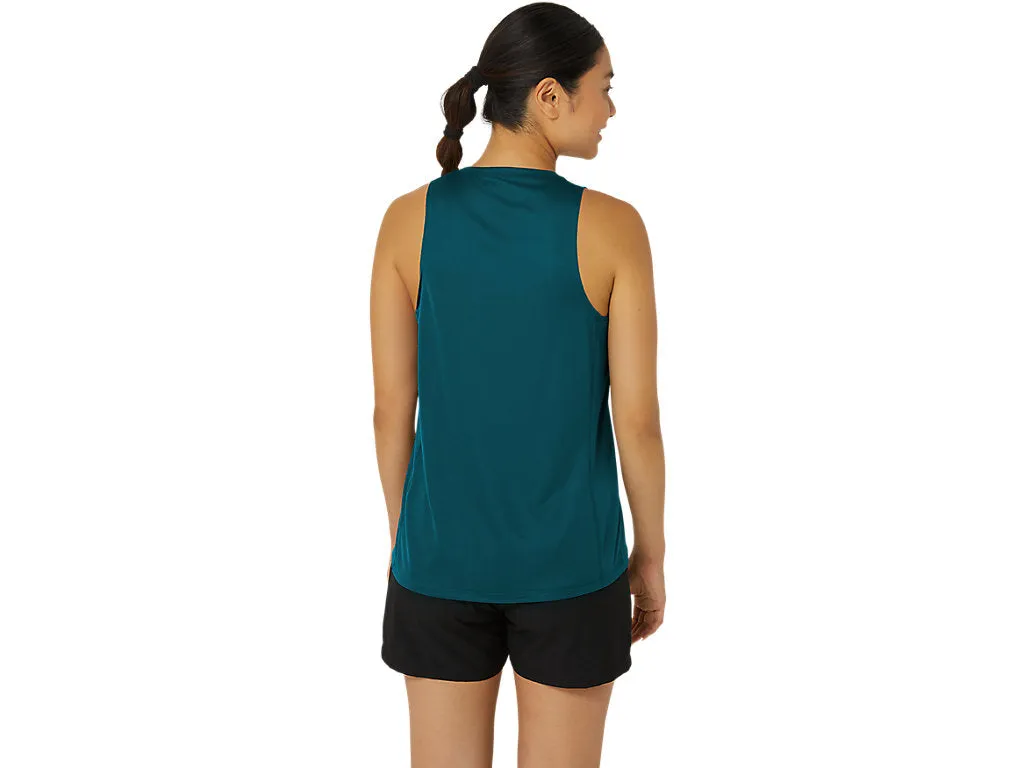 Asics Silver Tank Womens Rich Teal