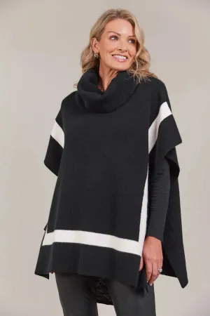 Avino Poncho  - Black