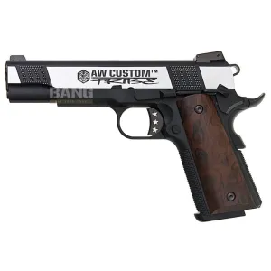 AW Custom Iconic 1911 Gas Blowback Pistol - 2 Tone
