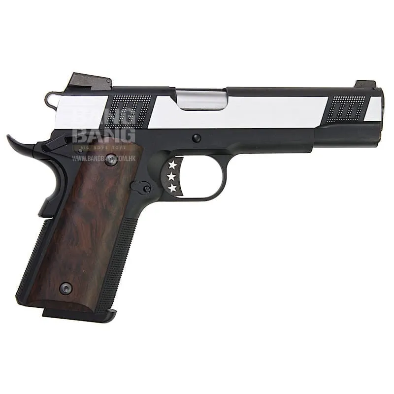 AW Custom Iconic 1911 Gas Blowback Pistol - 2 Tone