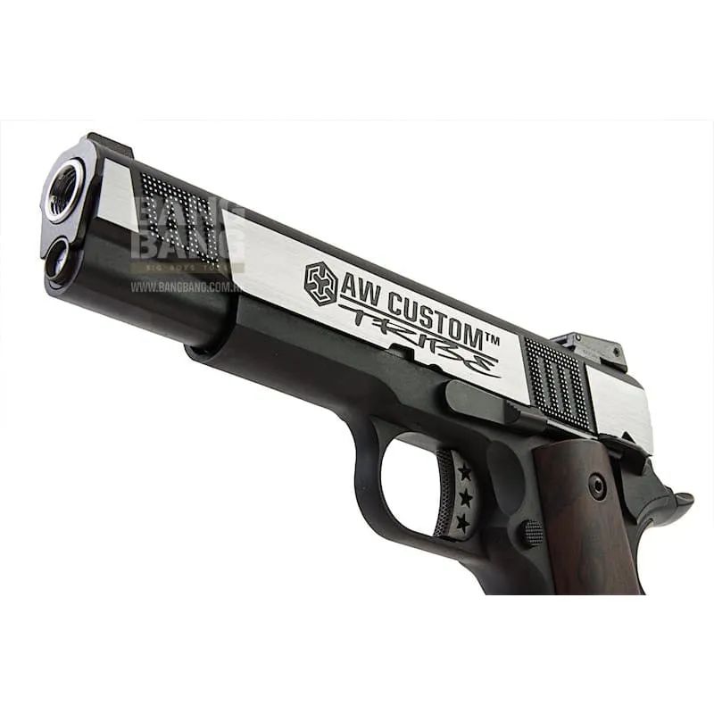 AW Custom Iconic 1911 Gas Blowback Pistol - 2 Tone