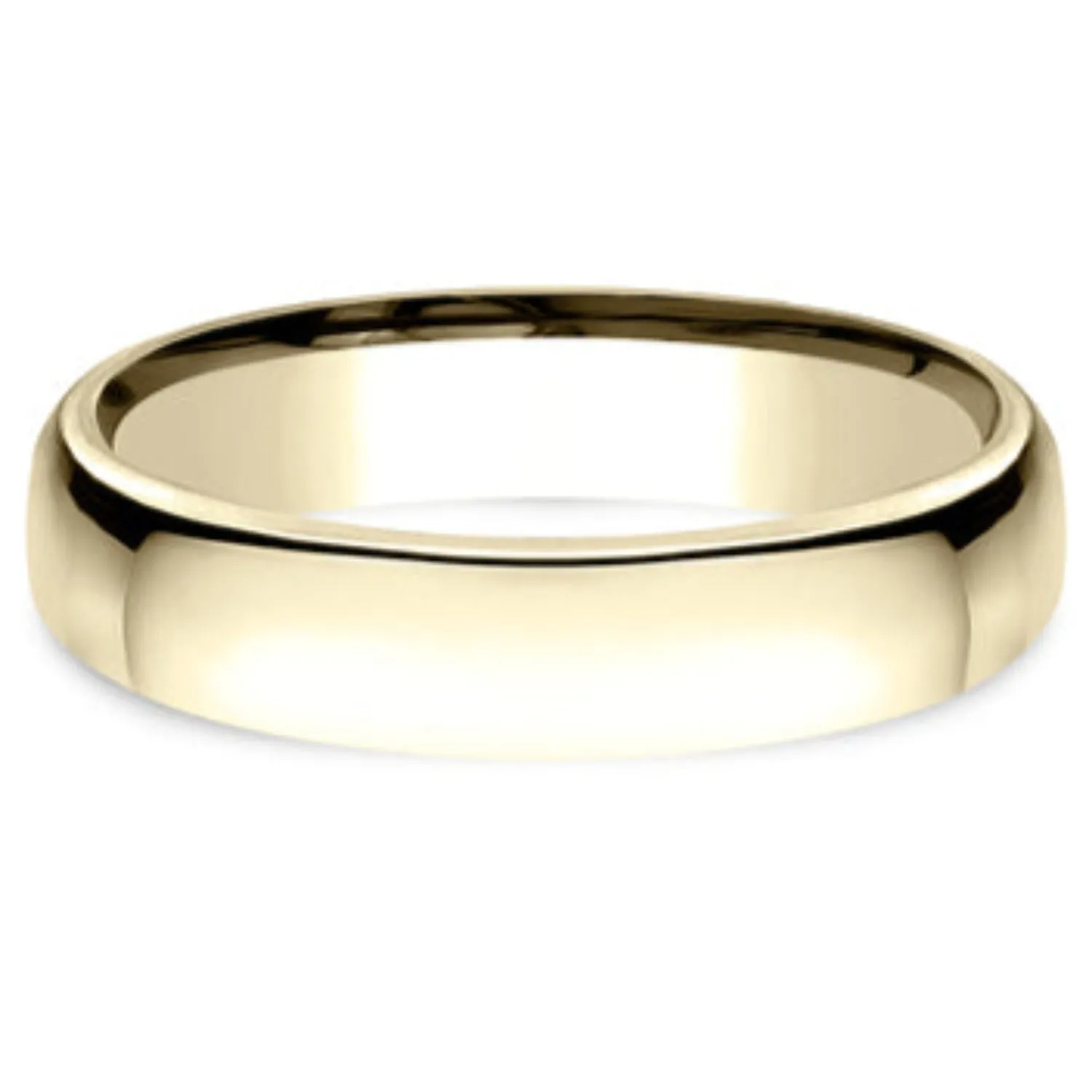 Benchmark Classic 4.5MM European Comfort Fit "Flat Style" Wedding Band
