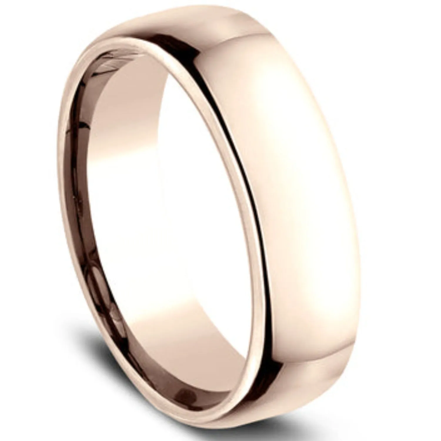 Benchmark Classic Gold 6.5MM European Comfort Fit Wedding Band