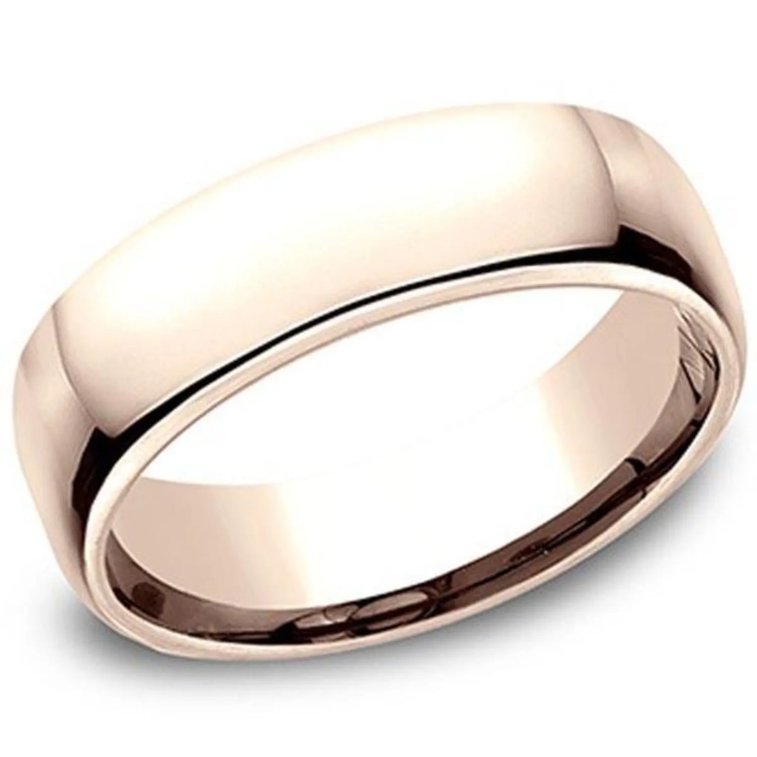 Benchmark Classic Gold 6.5MM European Comfort Fit Wedding Band
