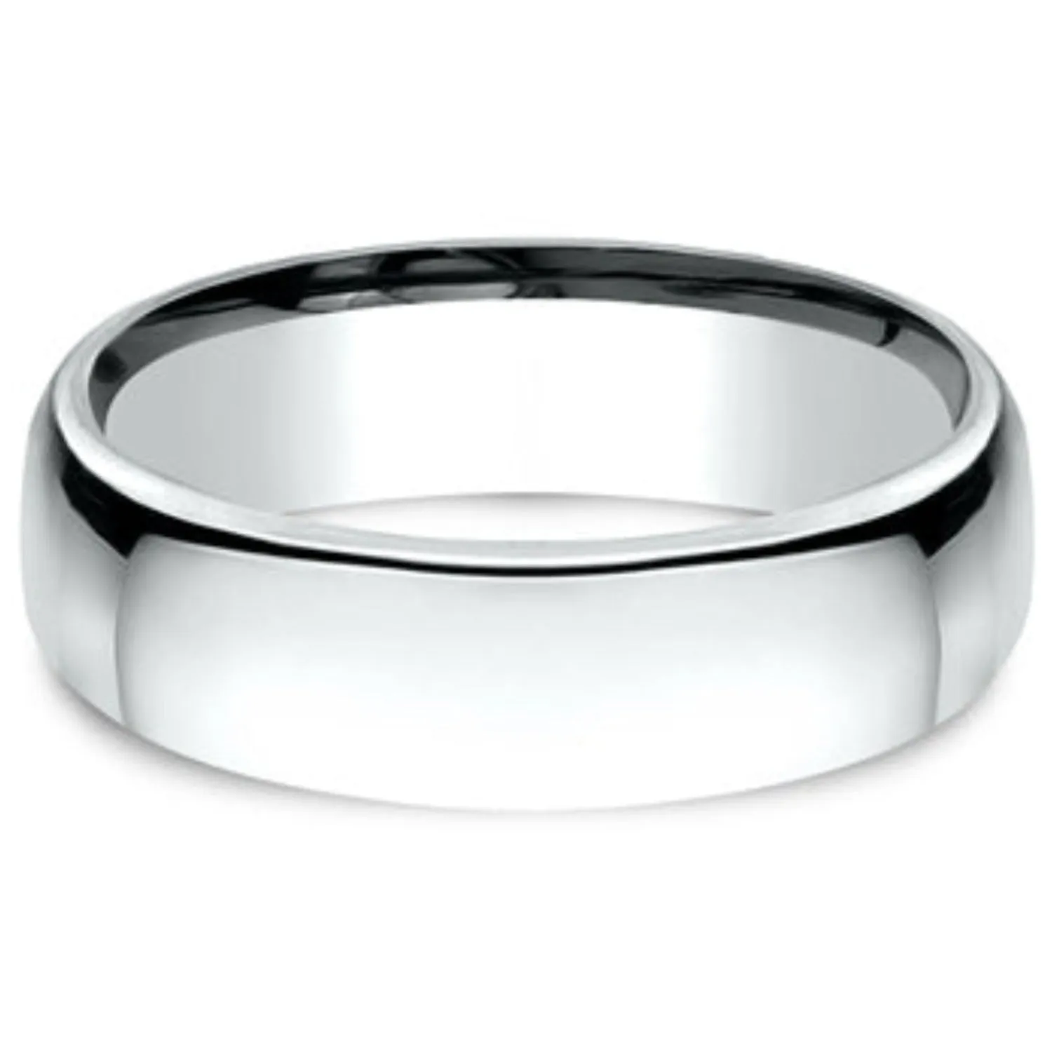 Benchmark Classic Gold 6.5MM European Comfort Fit Wedding Band