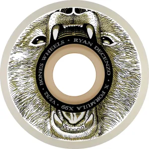 Bones X-Formula Decenzo Bear Grills V5 SideCut 52mm 99a Skateboard Wheels