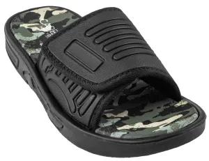Boys Embossed EVA Camo Printed Slides