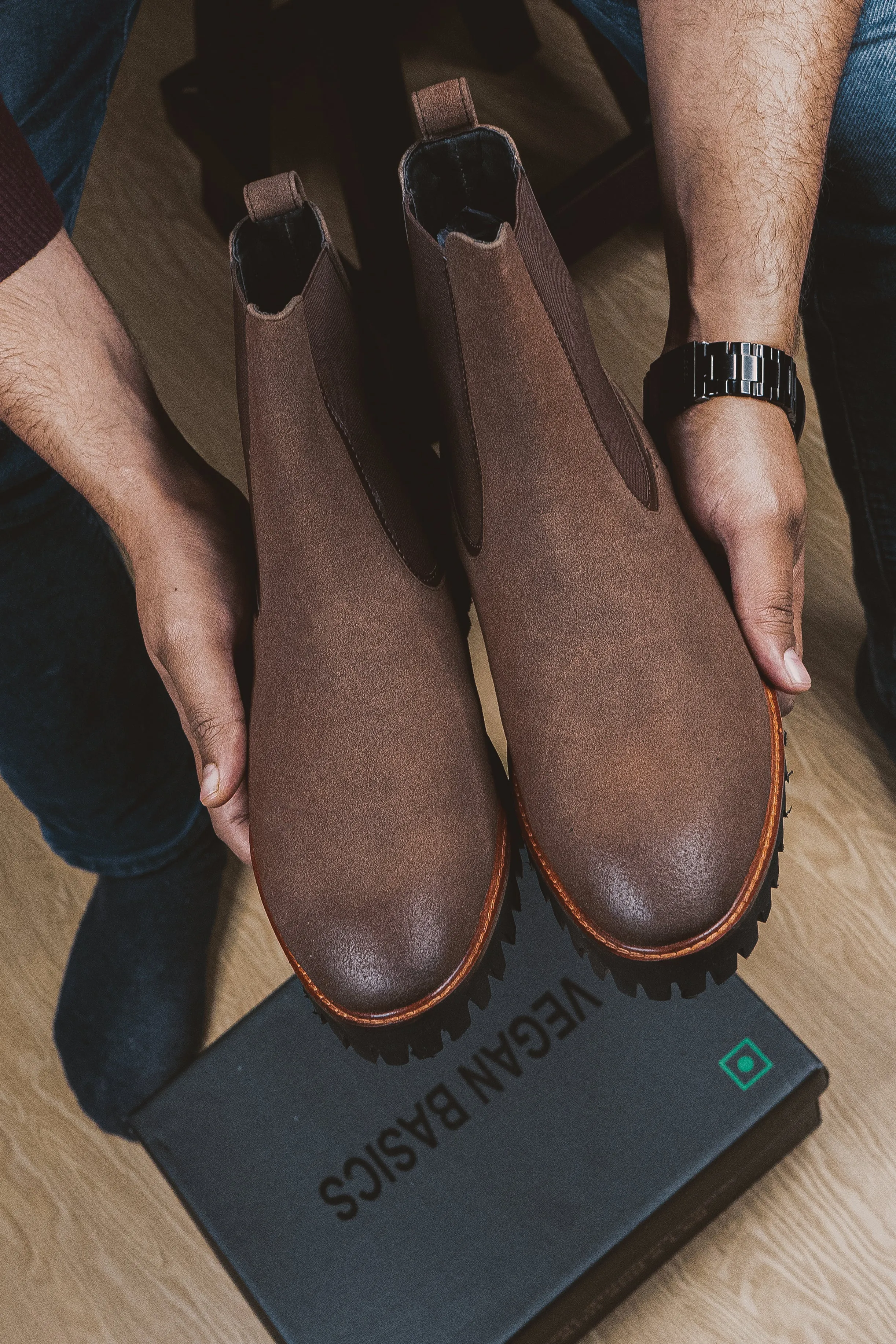 Brigadier Dark Brown Boots
