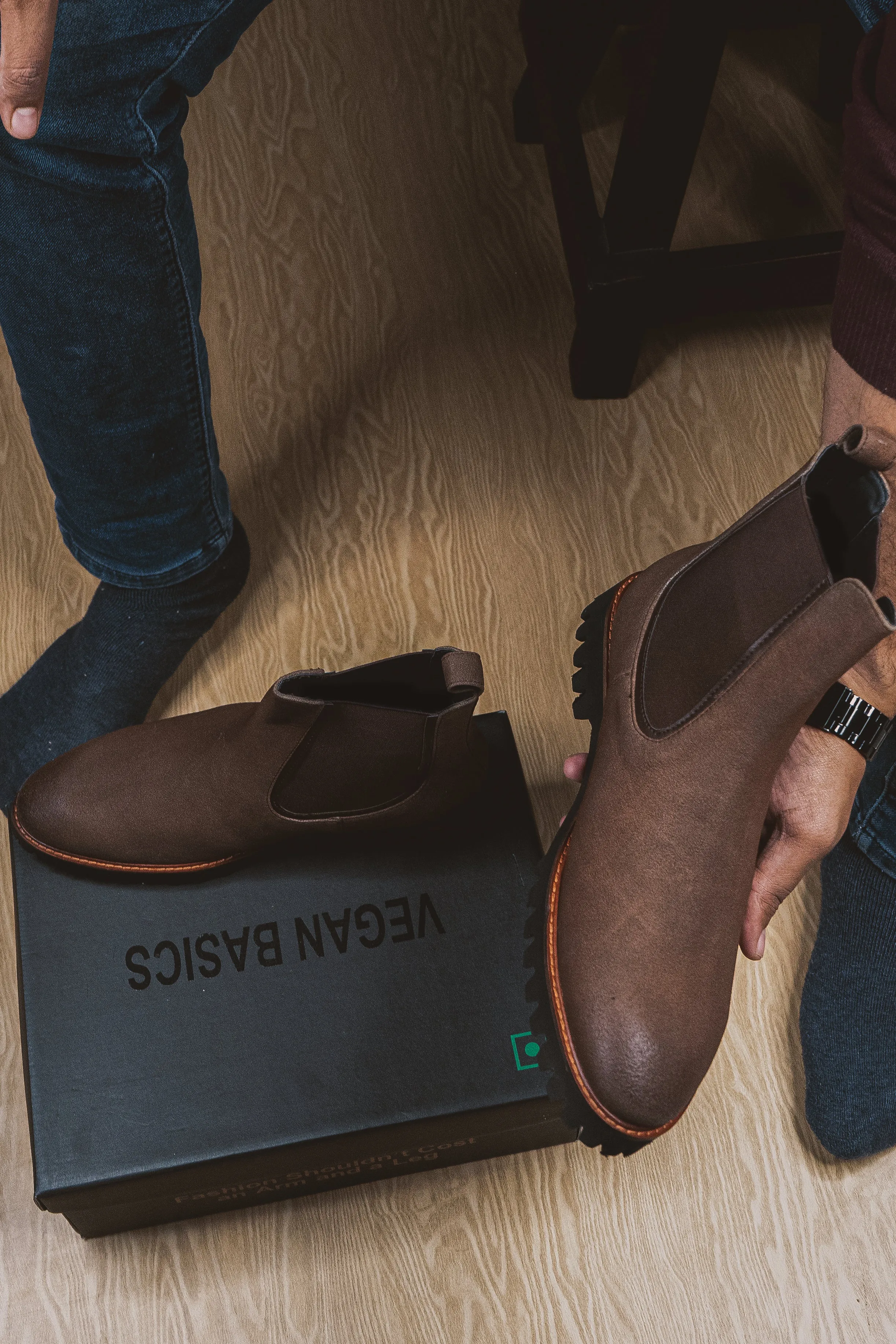 Brigadier Dark Brown Boots