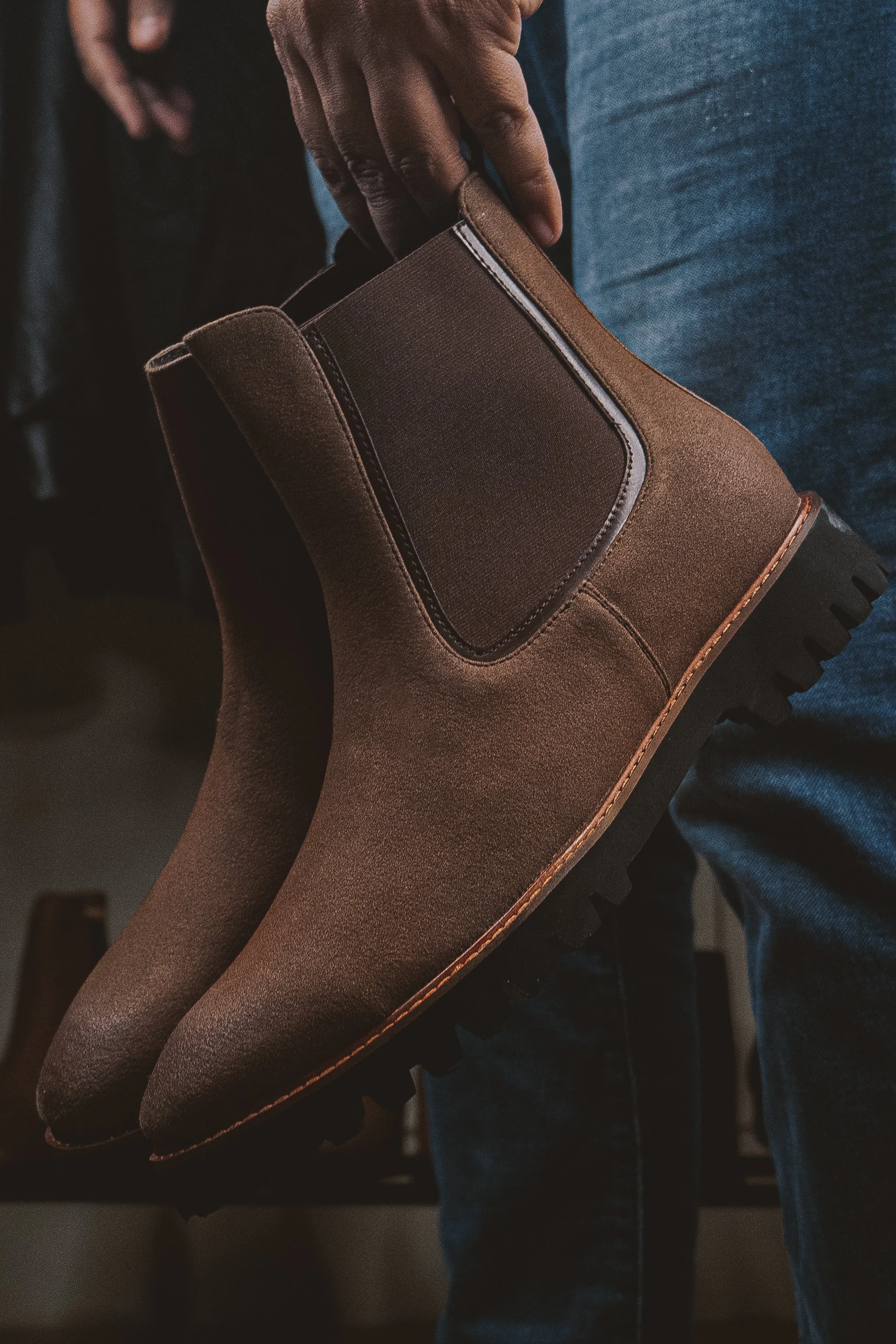 Brigadier Dark Brown Boots