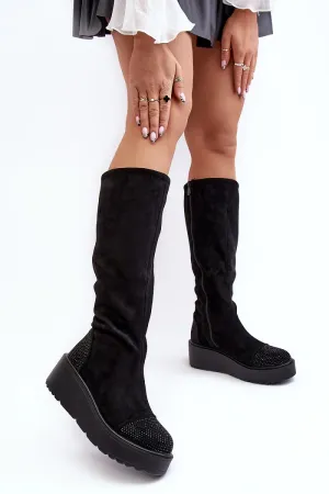 Buskin boots