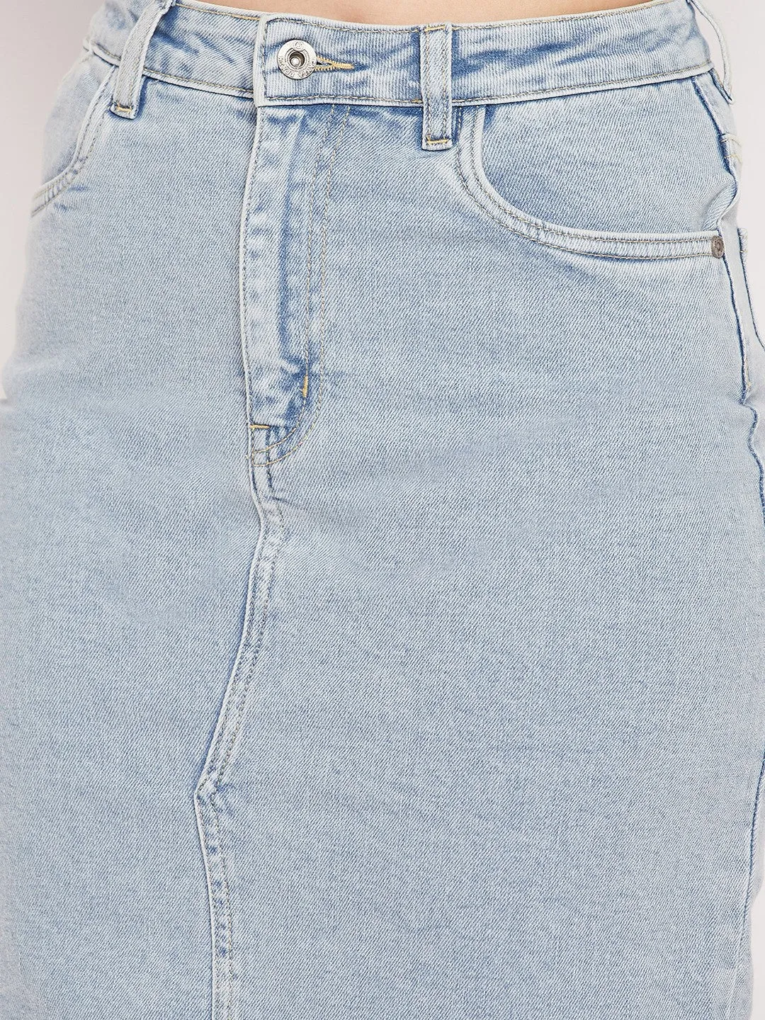 Camla Barcelona Blue Skirt For Women