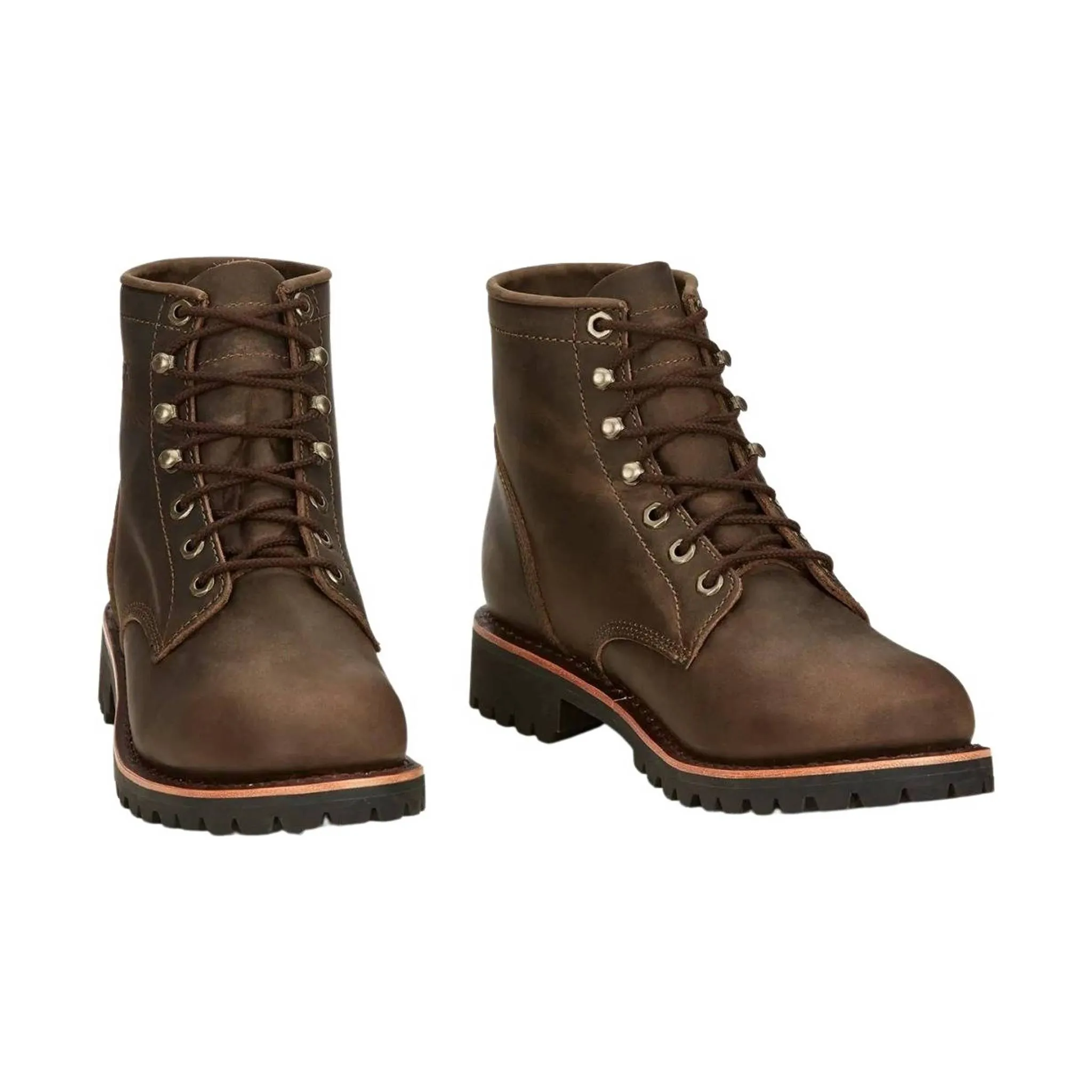 Chippewa Men's Classic 6in Non Insulated Soft Toe Work Boots - Wood Color