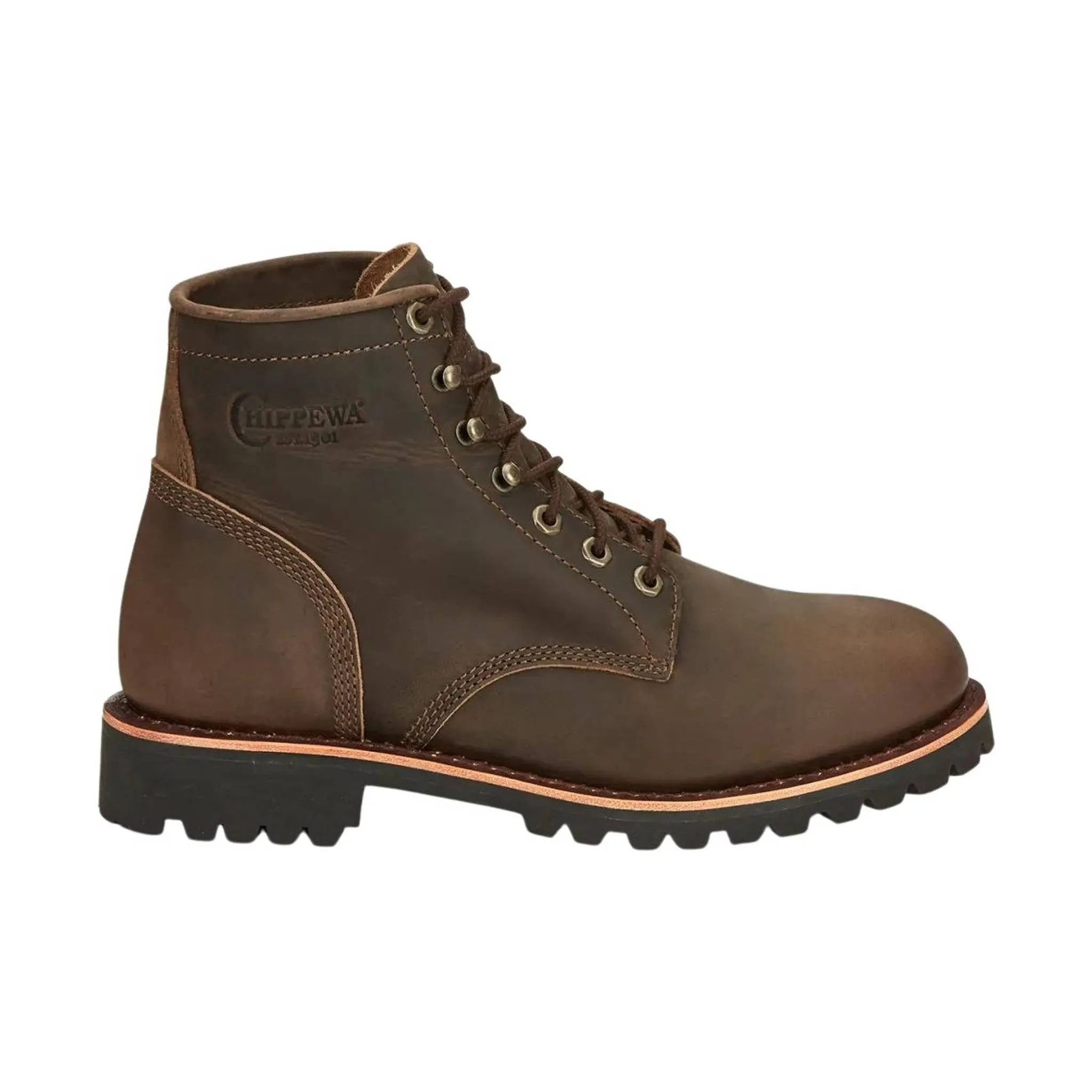 Chippewa Men's Classic 6in Non Insulated Soft Toe Work Boots - Wood Color
