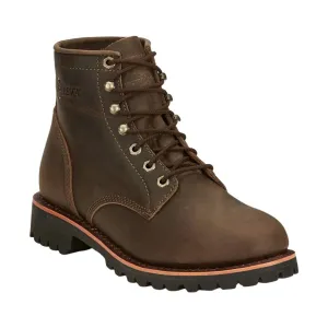Chippewa Men's Classic 6in Non Insulated Soft Toe Work Boots - Wood Color