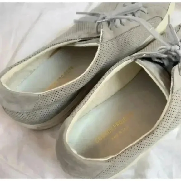 Common Projects Achilles Low Off White Suede Sneaker EU 46 Made in Italy