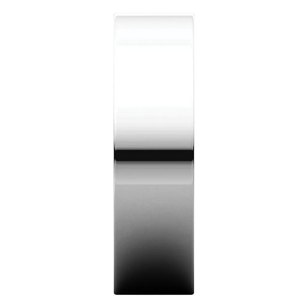 Continuum Sterling Silver 6mm Flat Comfort Fit Band, Size 9
