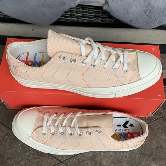 CONVERSE CHUCK 70 OX LIGHT BISQUE/PALE PINK MENS