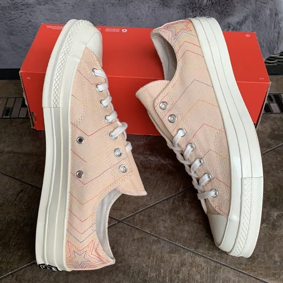 CONVERSE CHUCK 70 OX LIGHT BISQUE/PALE PINK MENS