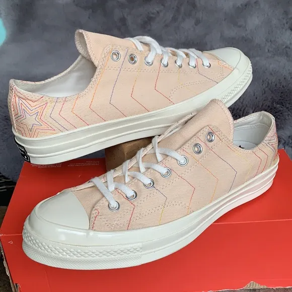CONVERSE CHUCK 70 OX LIGHT BISQUE/PALE PINK MENS