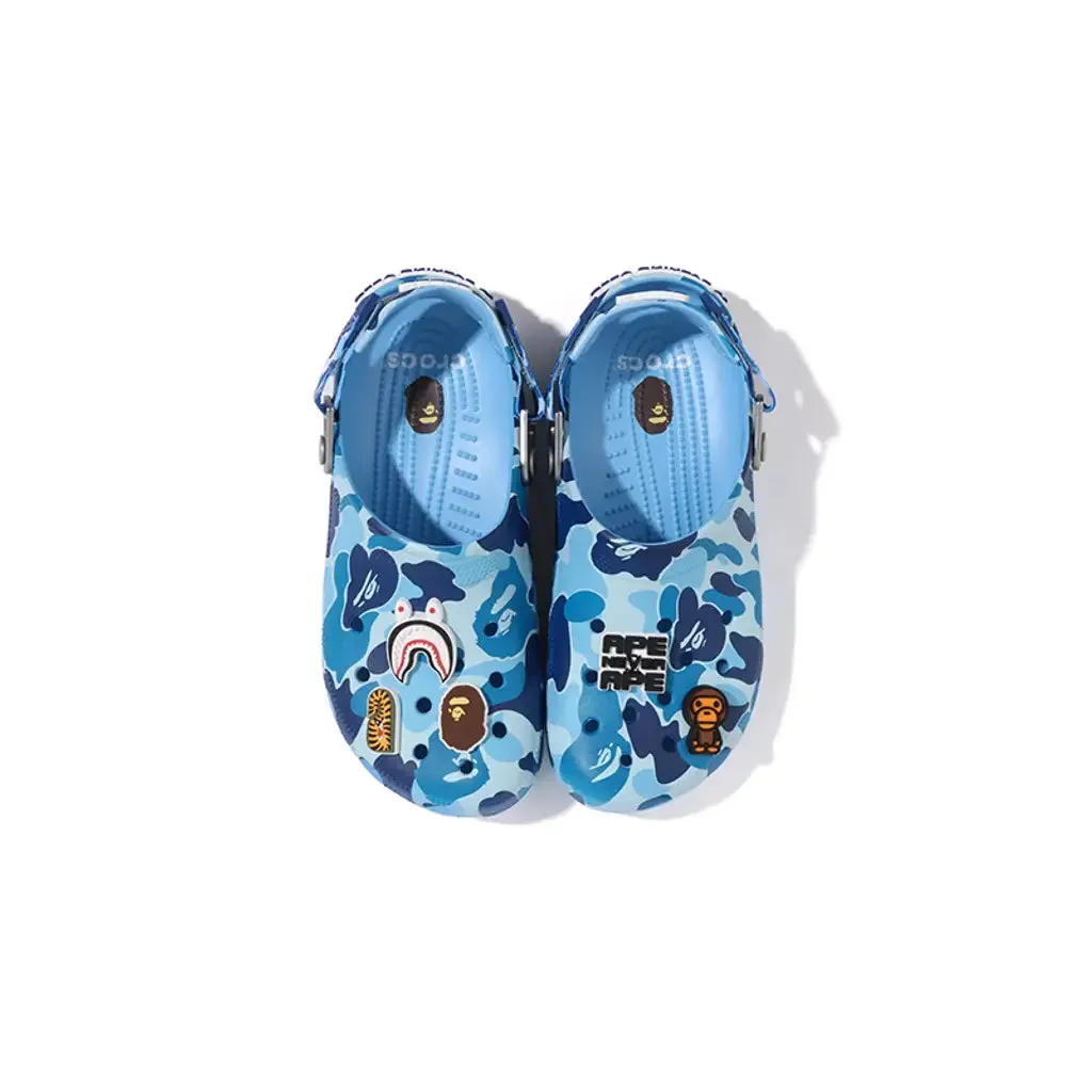 Crocs x A Bathing Ape Classic Clog 'ABC Camo Blue'