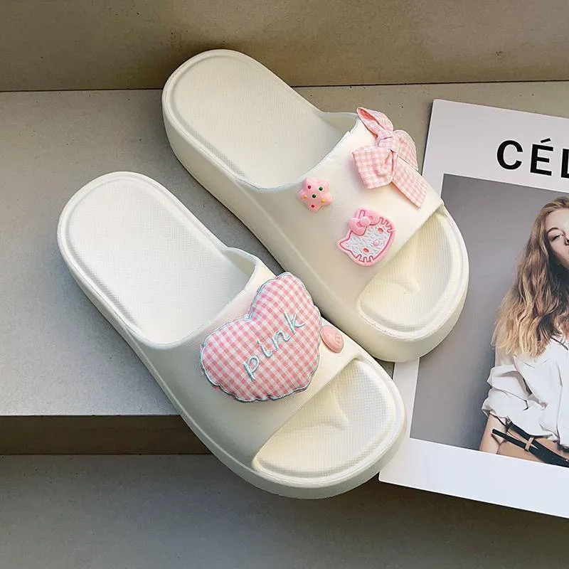 Cute Pastel Platform Slides