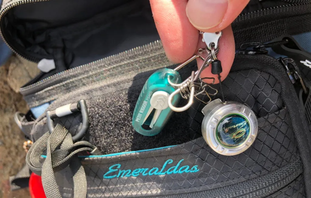 Daiwa Emeraldas Line Cutter & Grip on Reel Set PETIT RIGGOR PS