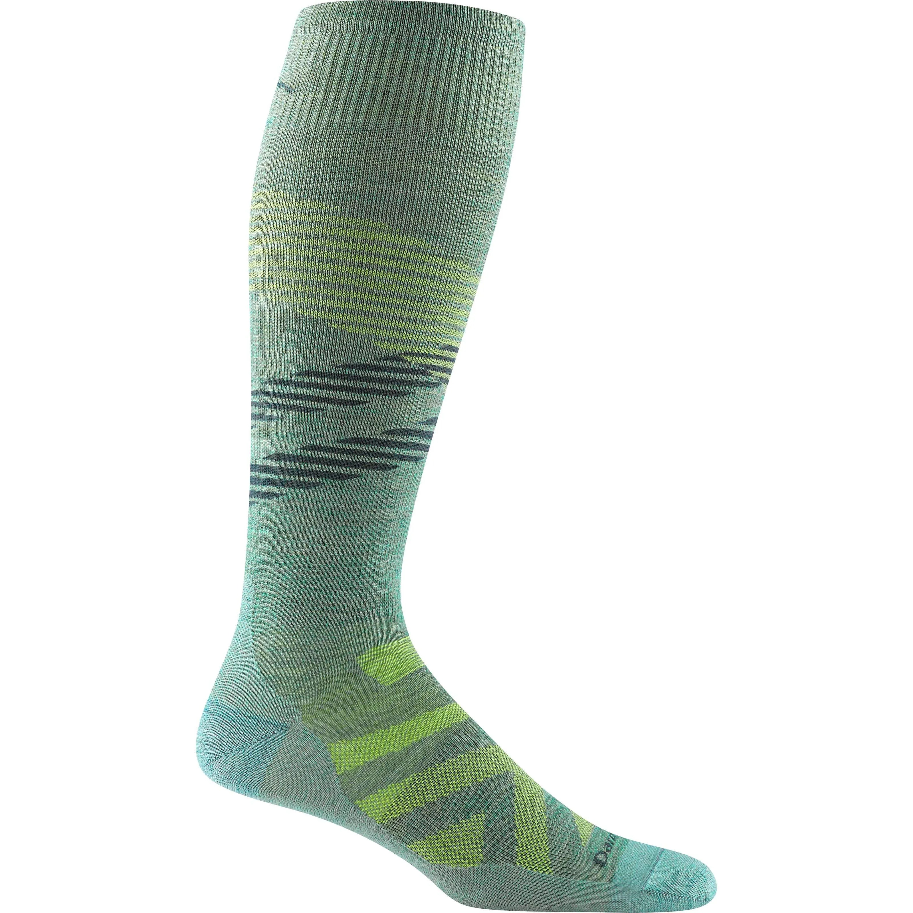 Darn Tough Mens Pennant RFL Over-the-Calf Ultra-Lightweight Ski & Snowboard Socks - Clearance