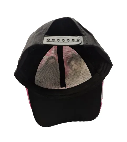 Demon Slayer Anime Ladies Cap / Baseball Cap – Pink and Black / Adjustable