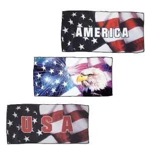 Devant Hi Def Microfiber Towel USA Flag